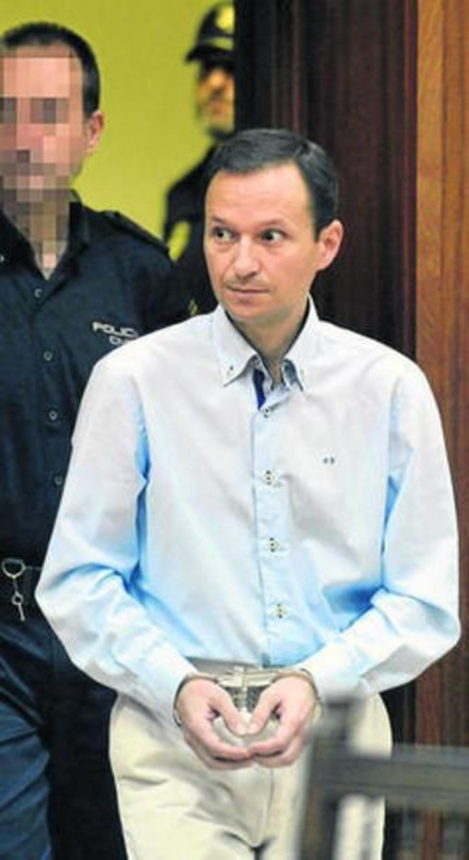 José Bretón entra al juzgado de Córdoba en una de las sesiones del juicio.