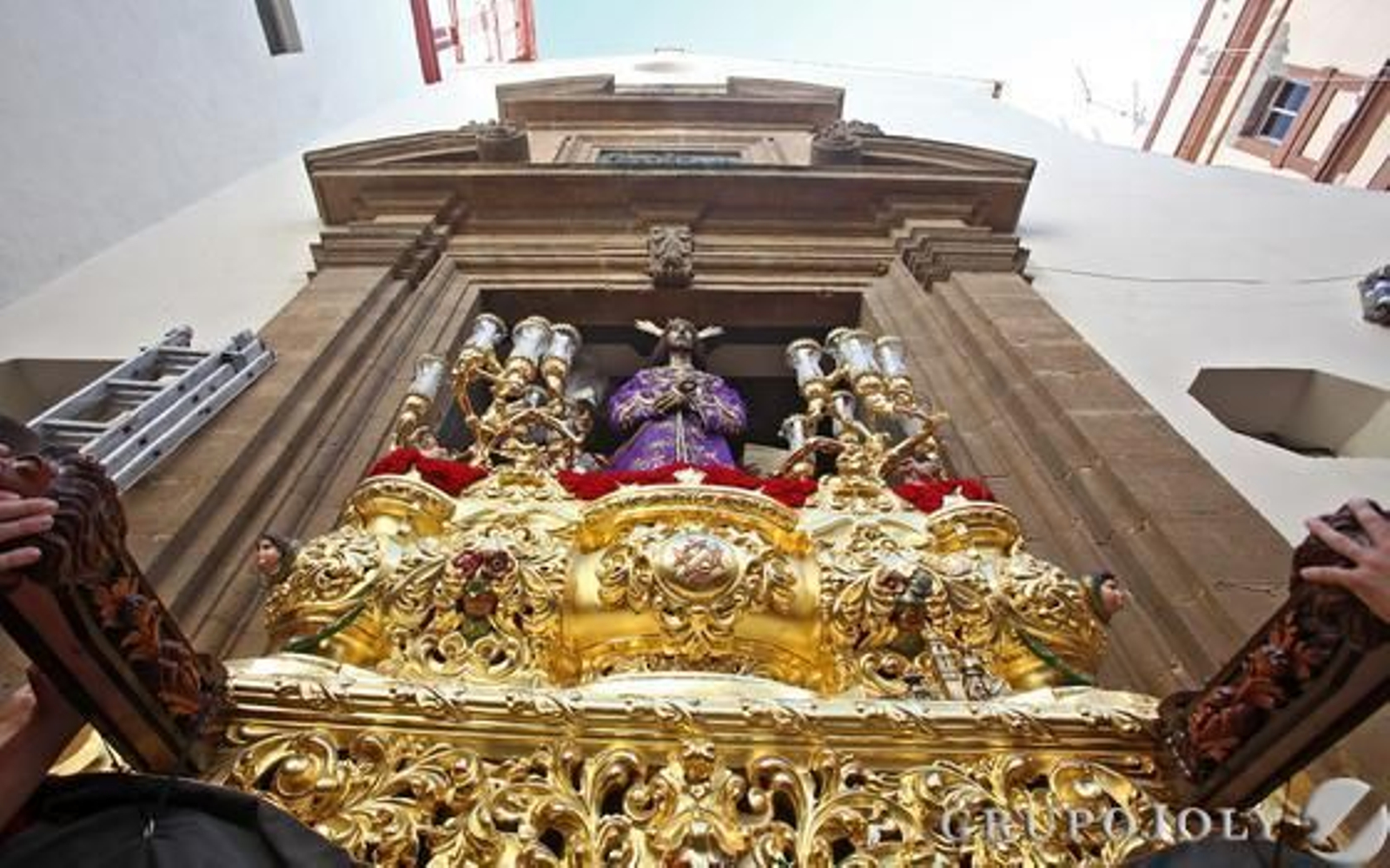 Venerable, Mercedaria y Lasaliana Cofradía de Penitencia de Nuestro Padre Jesús de la Sentencia y Nuestra Señora del Buen Fin. 

Foto: Jesus Marin
