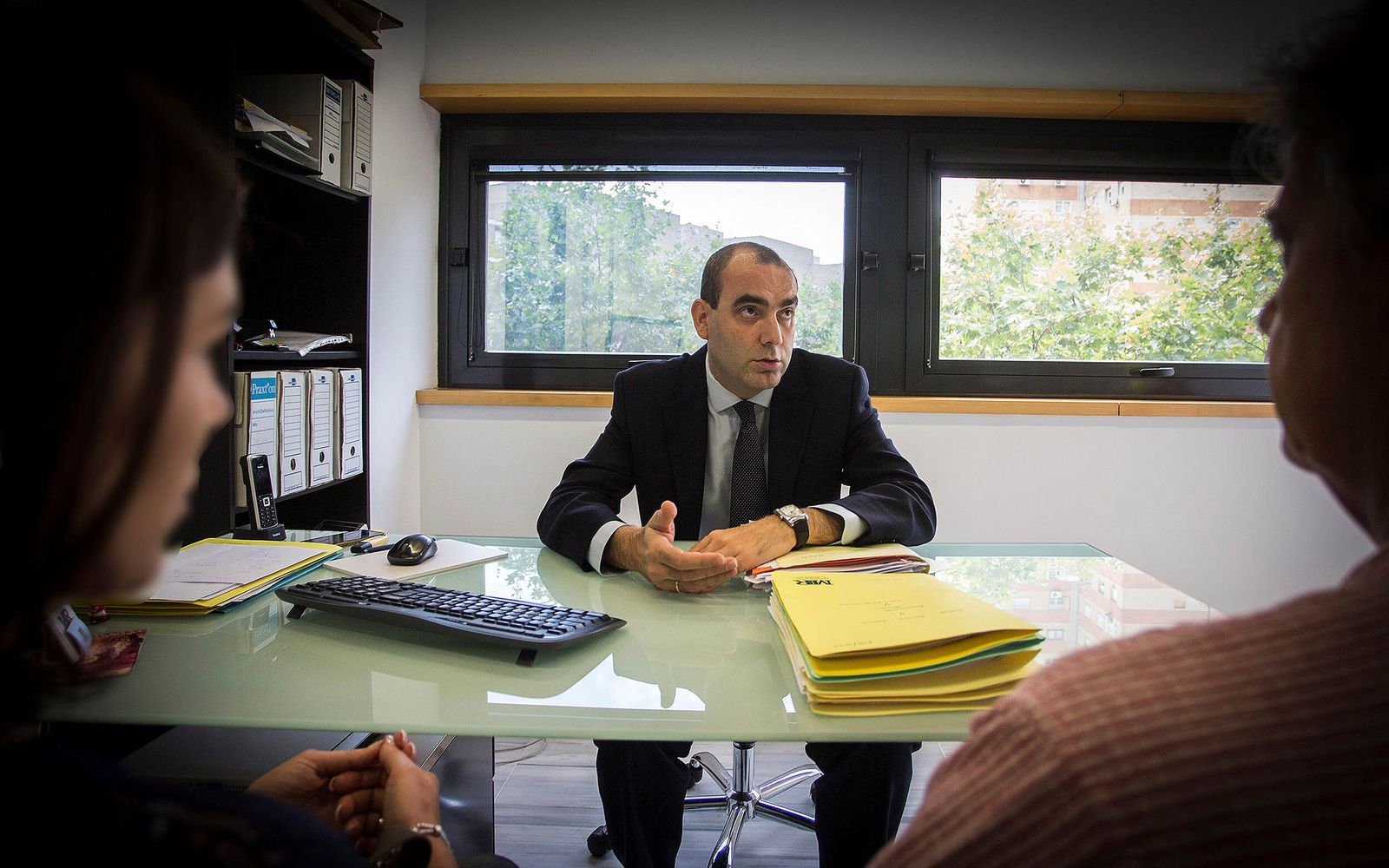 El abogado, José Roldán Guisado.