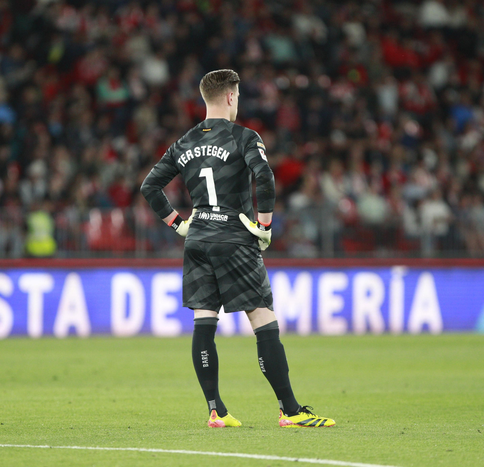 Las mejores imágenes del partido U.D. Almería-F.C. Barcelona