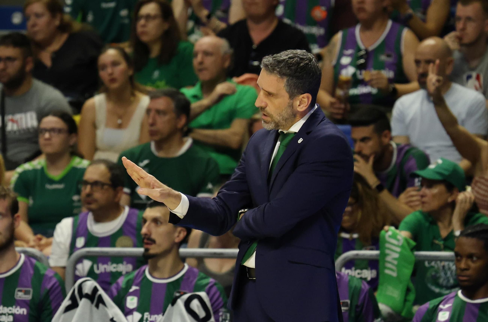 El Unicaja-Real Madrid, en fotos
