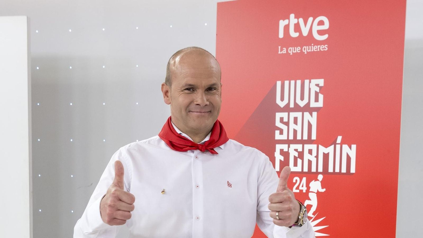 Teo Lázaro, el experto de los Sanfermines en TVE
