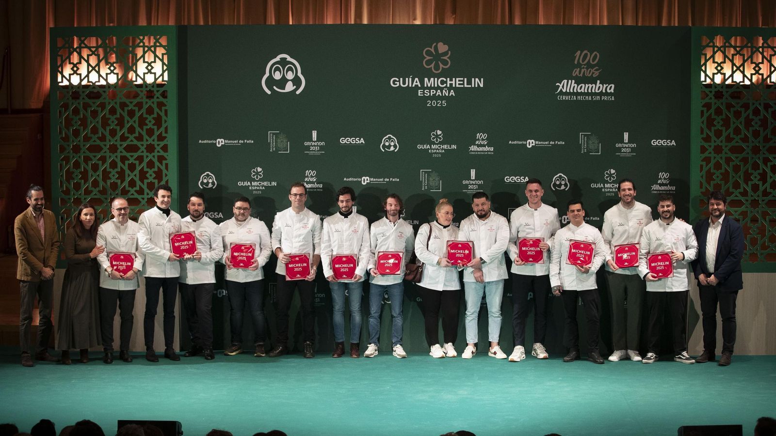 La Gala de la Guía Michelin en Granada, en imágenes