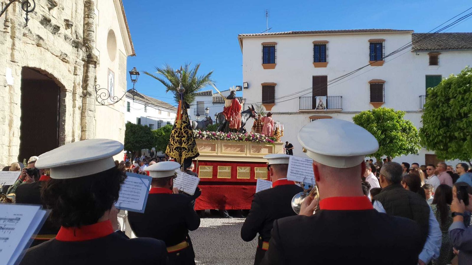 La procesión de la Borriquita en Castro del Río, en imágenes
