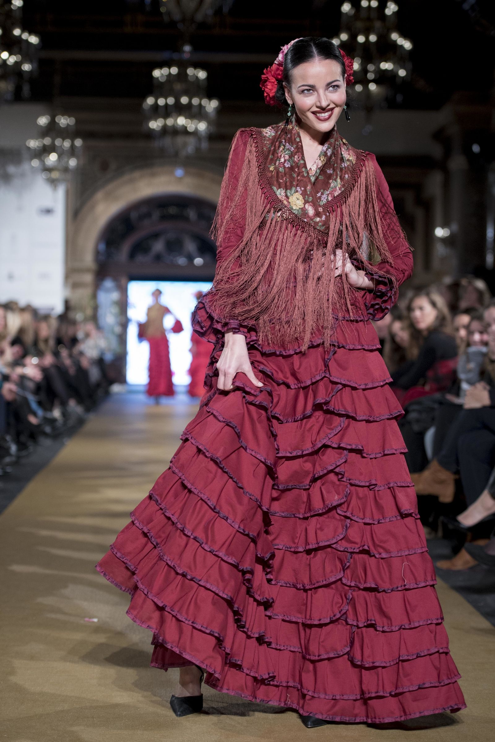 Modelo de talle alto de Rocío Olmedo.