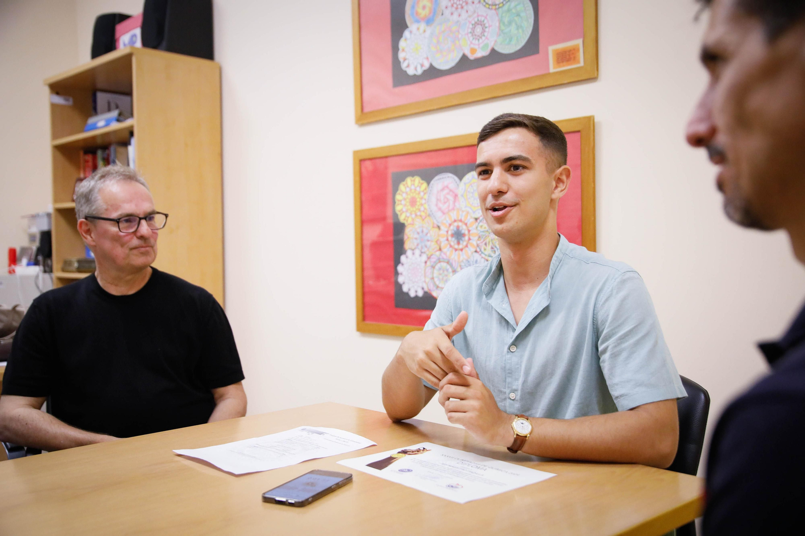 Un alumno del IES Maestro Padilla, máxima nota en la selectividad, en imágenes