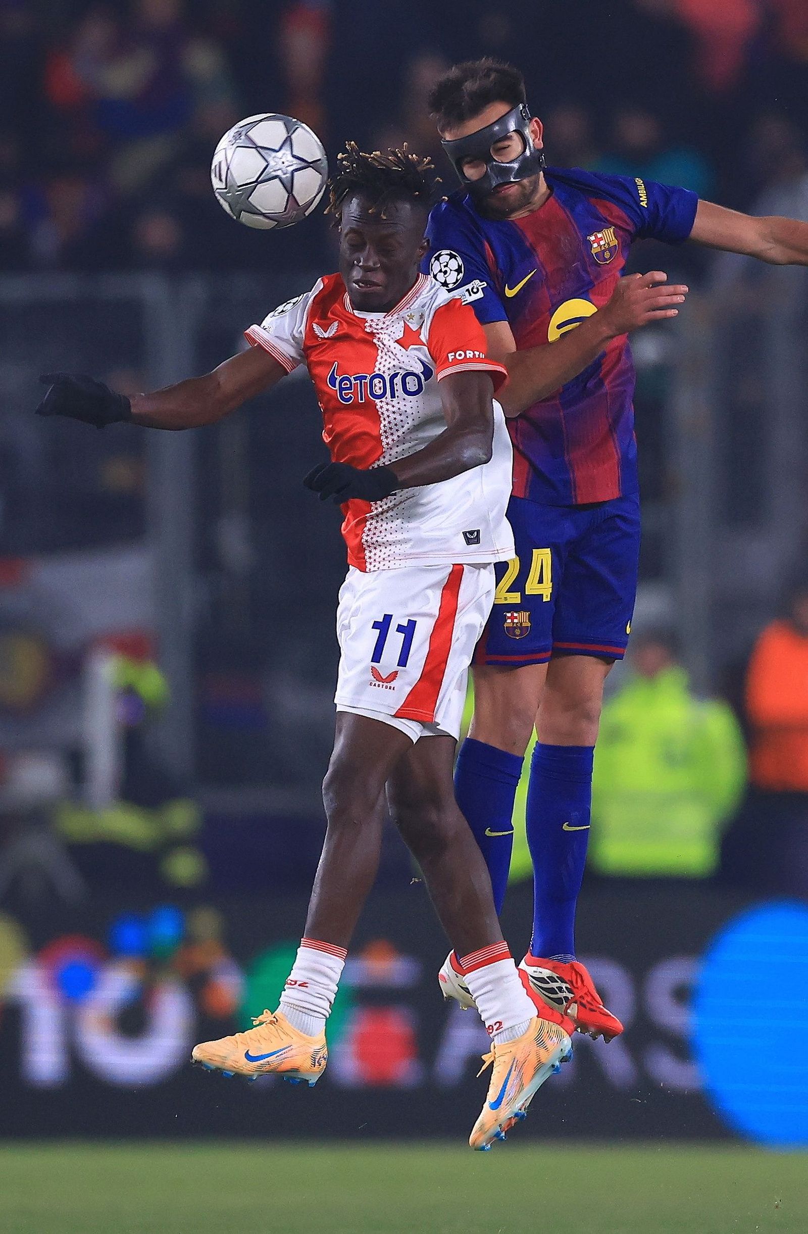 Las fotos del Slavia Praga-Barcelona