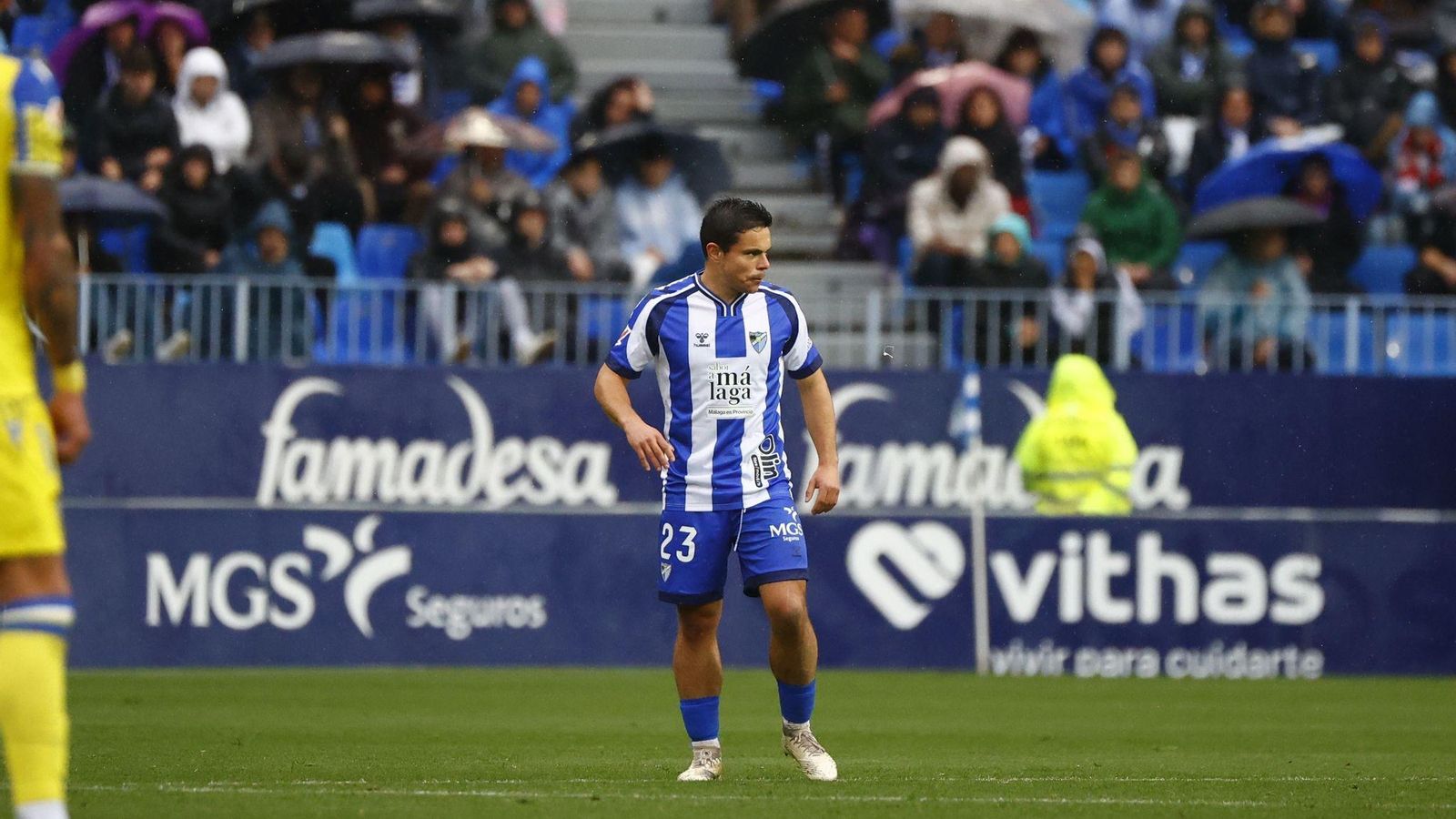 El Málaga CF-Cádiz, en fotos