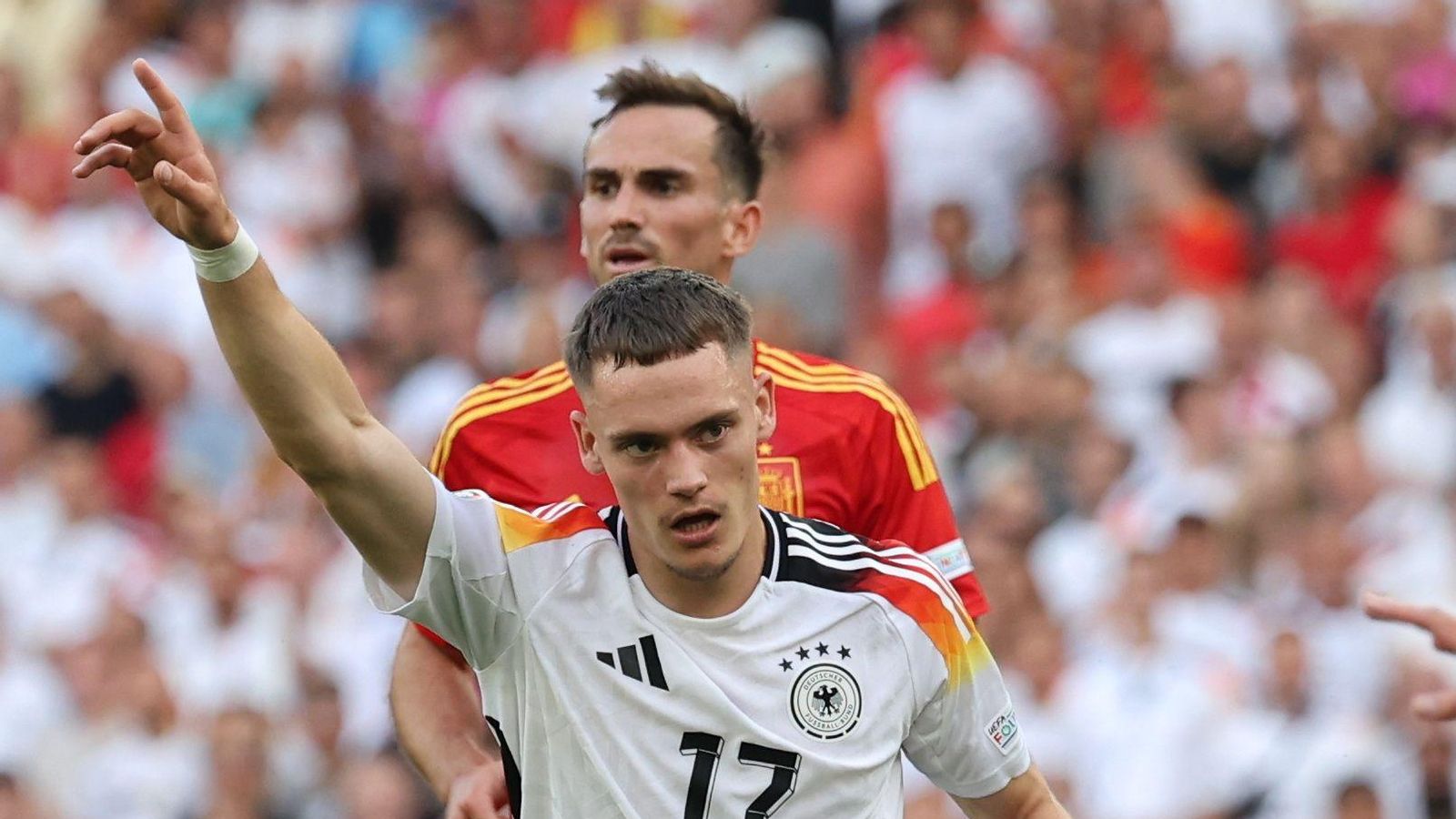 Las mejores fotos del España - Alemania