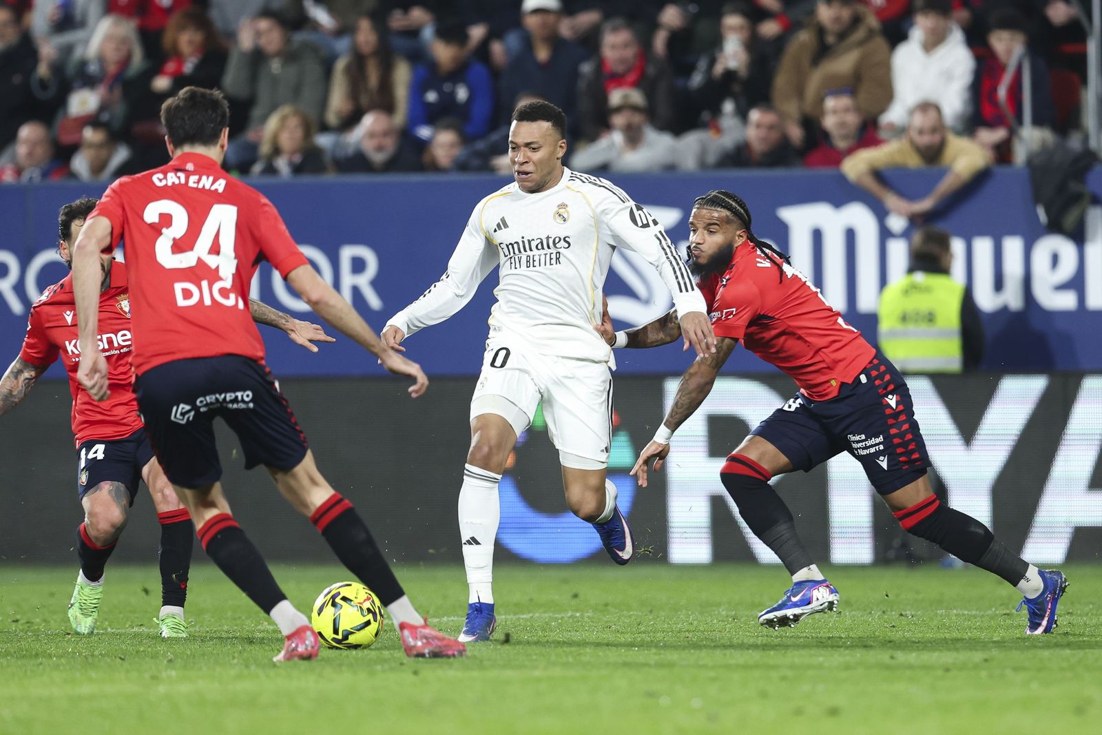 Las fotos de la derrota del Real Madrid contra Osasuna
