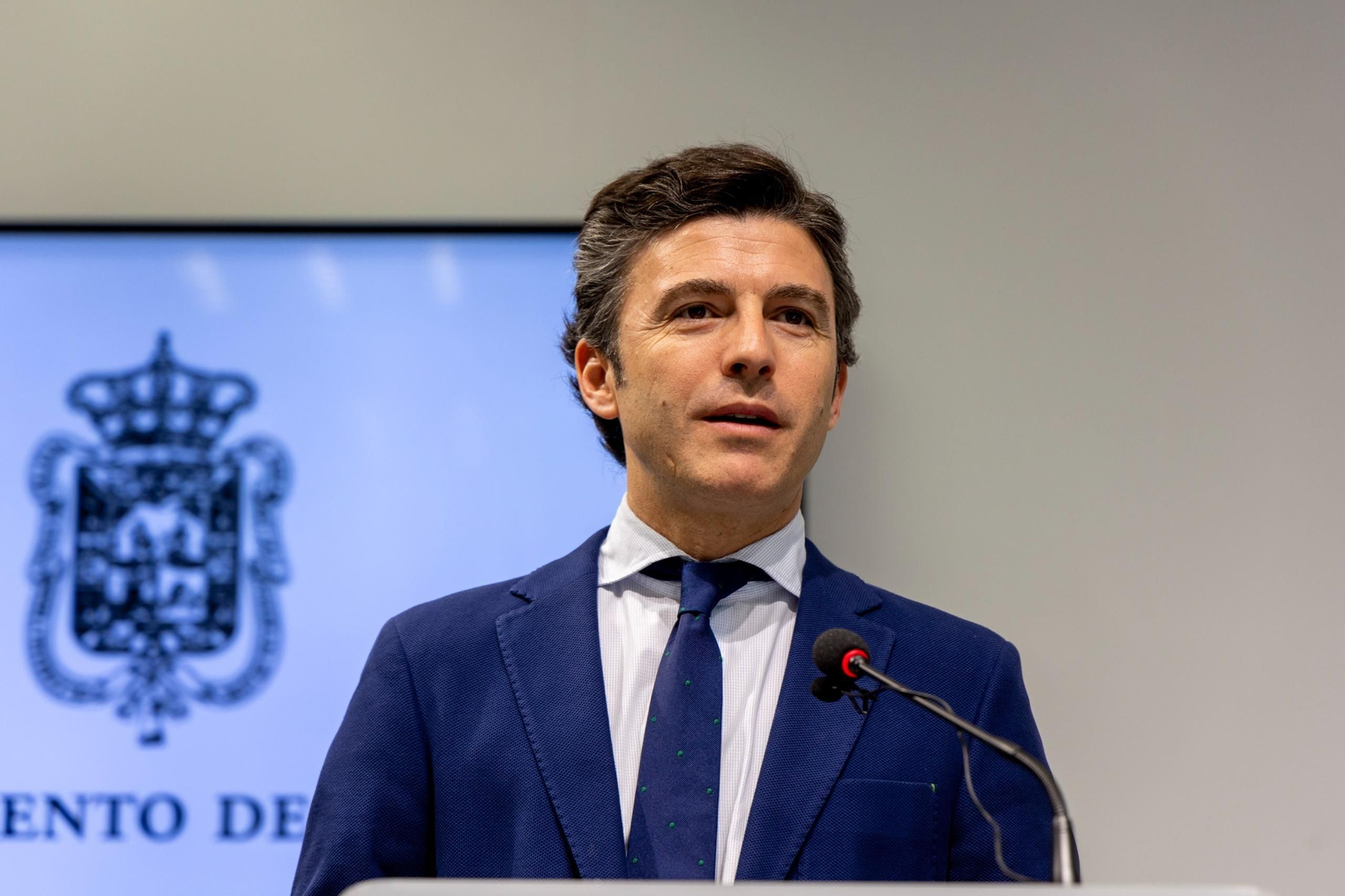 El portavoz del equipo de Gobierno del Ayuntamiento, Jorge Saavedra