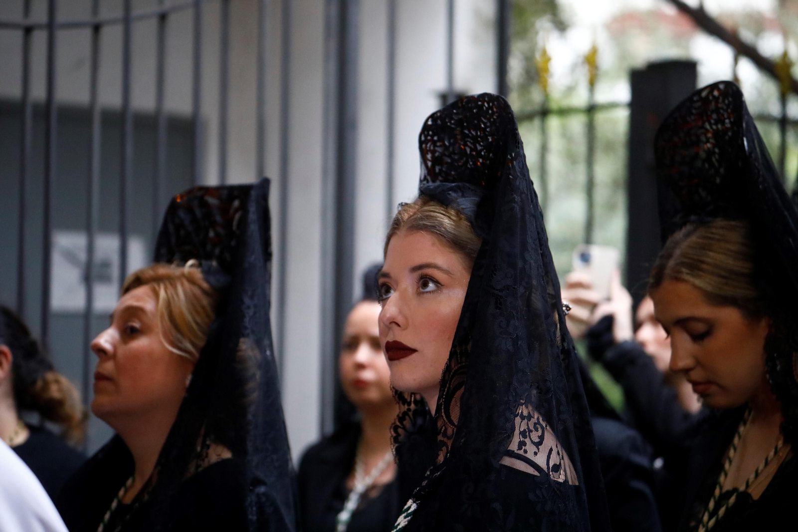 Las imágenes de la devoción ante la Virgen de la Paz en Capuchinos