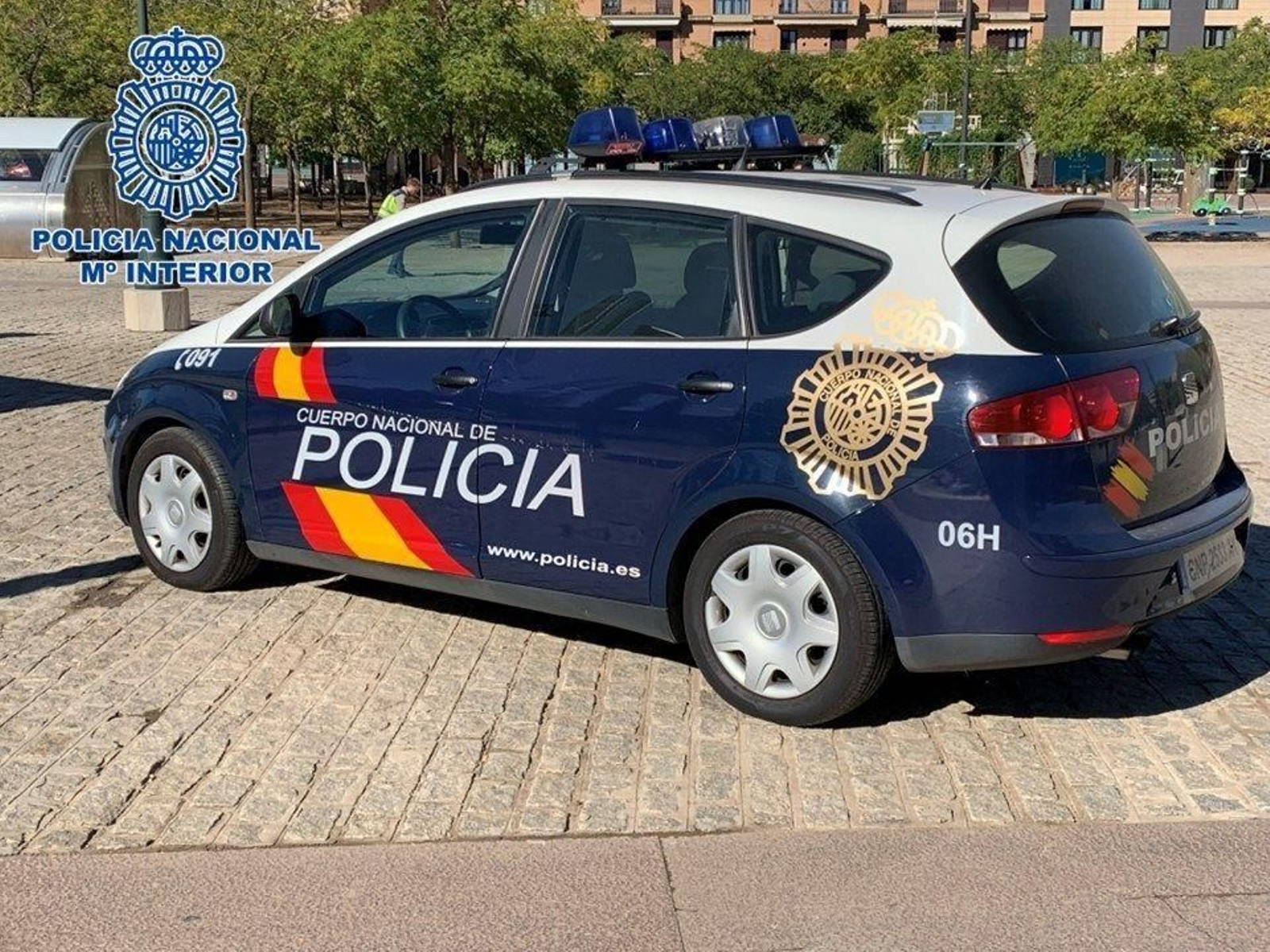 Una patrulla de la Policía Nacional. Una patrulla de la Policía Nacional.