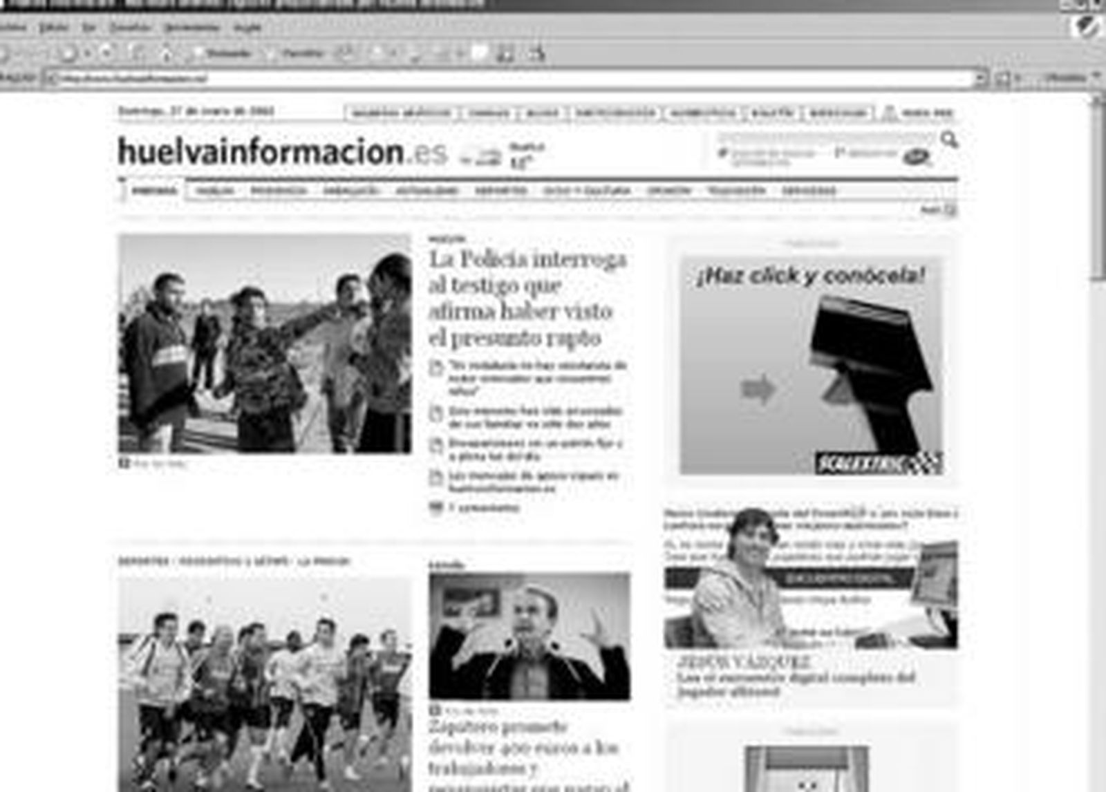 La página web de Huelva Información recibe cada día numerosos comentarios de apoyo a la familia.