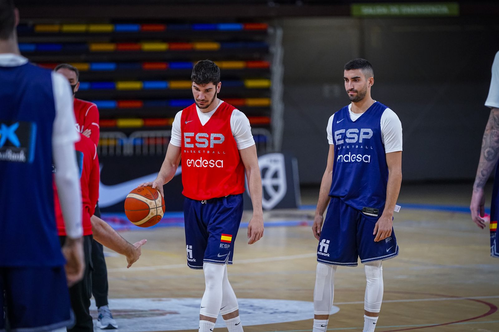 Fotos: Los jugadores del Unicaja ya entrenan con España