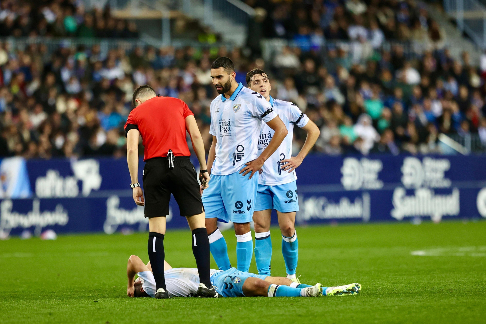 El Málaga CF - Castellón, en fotos