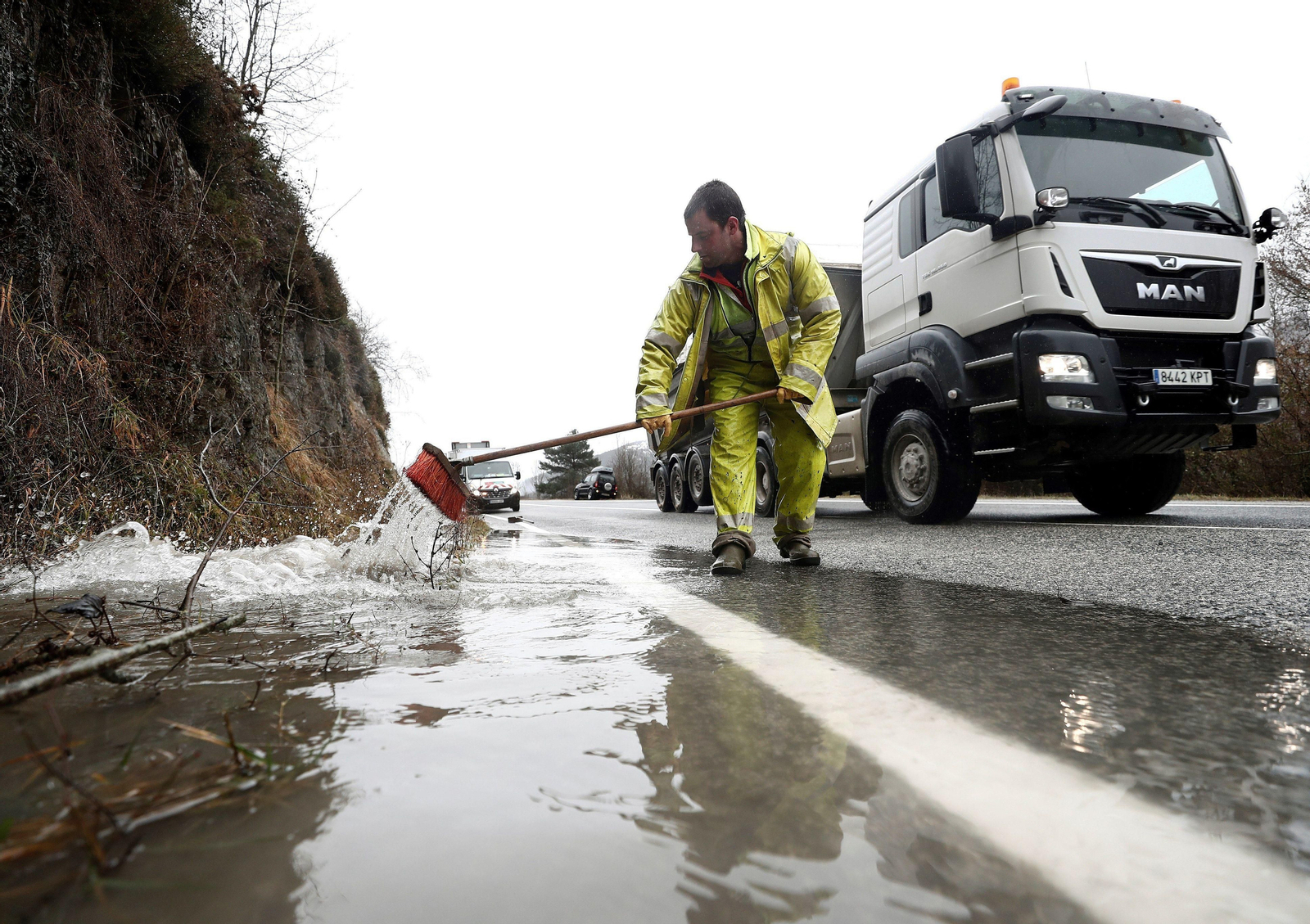 La borrasca Helena, en Navarra