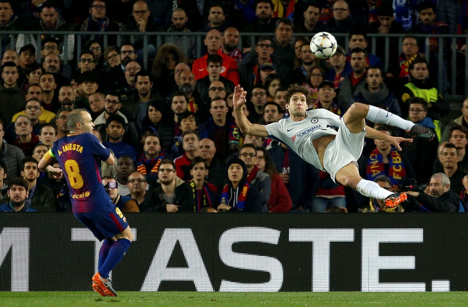 Las imágenes del Barcelona-Chelsea