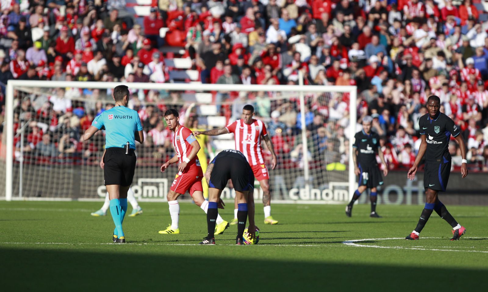 Imágenes del partido U.D. Almería-Atlético de Madrid