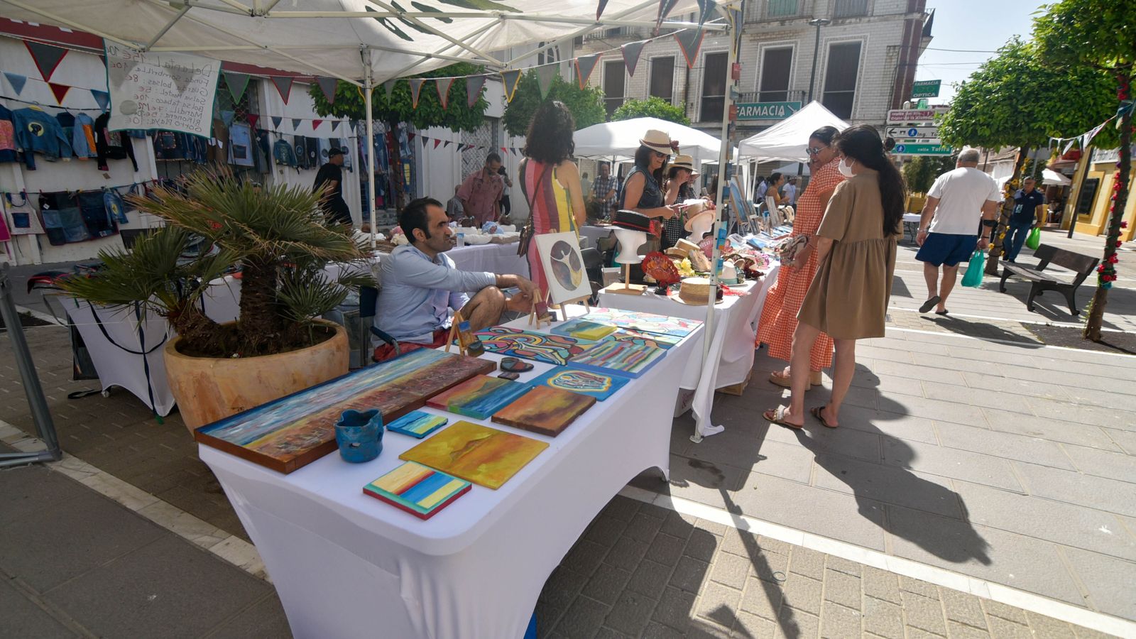 Las fotos del mercadillo de Recrearte