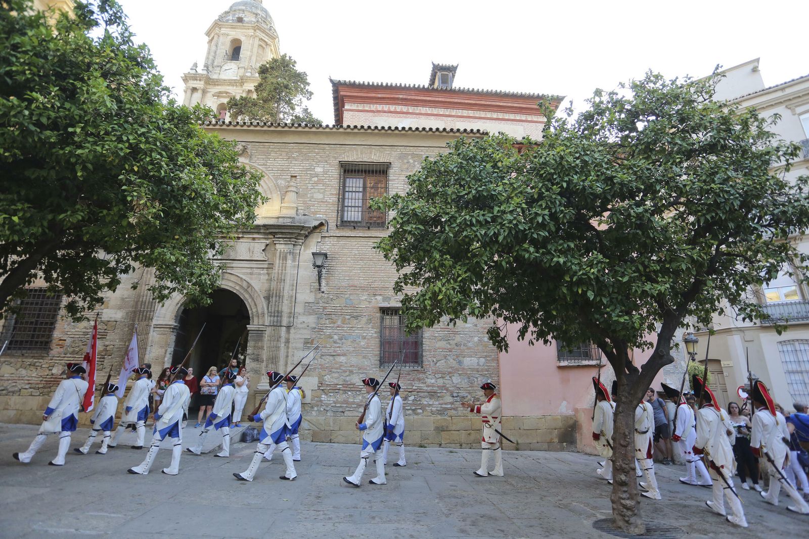 Las fotos del desfile en Málaga en recuerdo a Bernardo de Gálvez