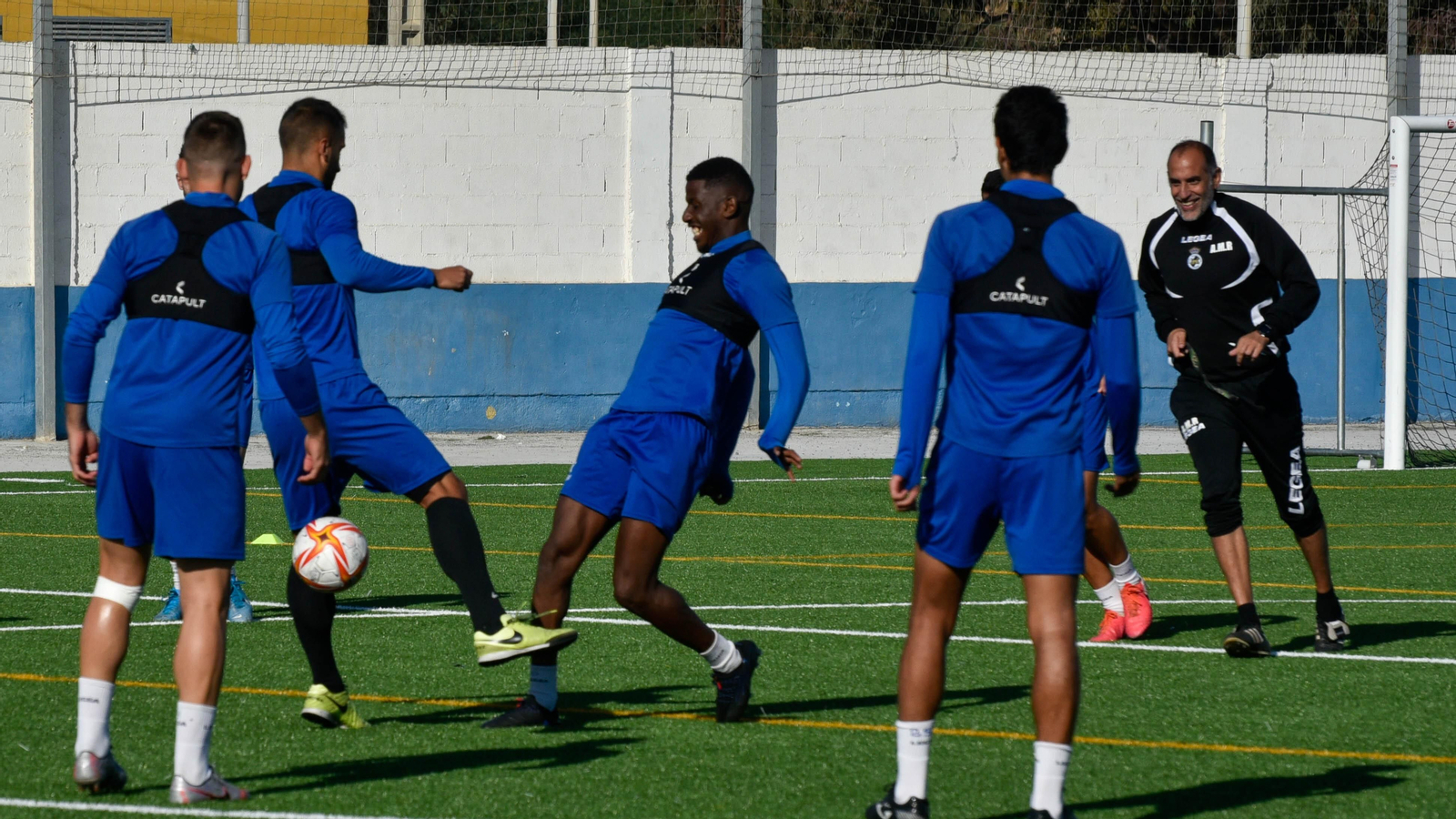 Las fotos del entrenamiento de la Balona