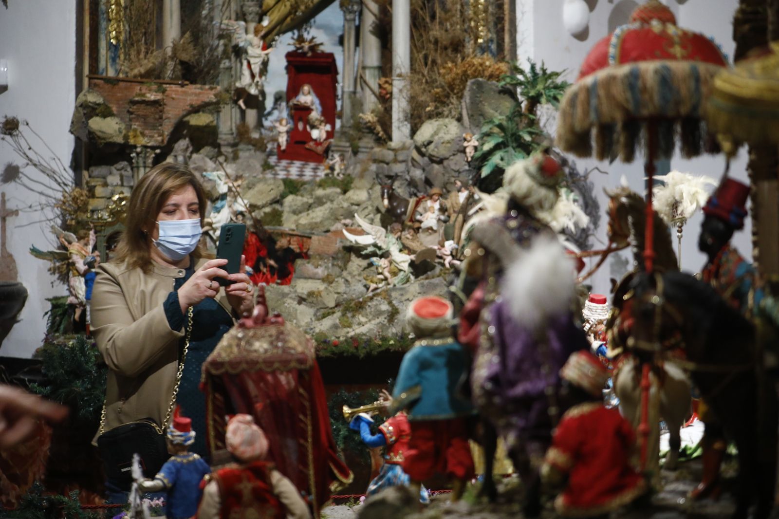 El belén napolitano de la Ermita de la Alegría de Córdoba, en fotografías
