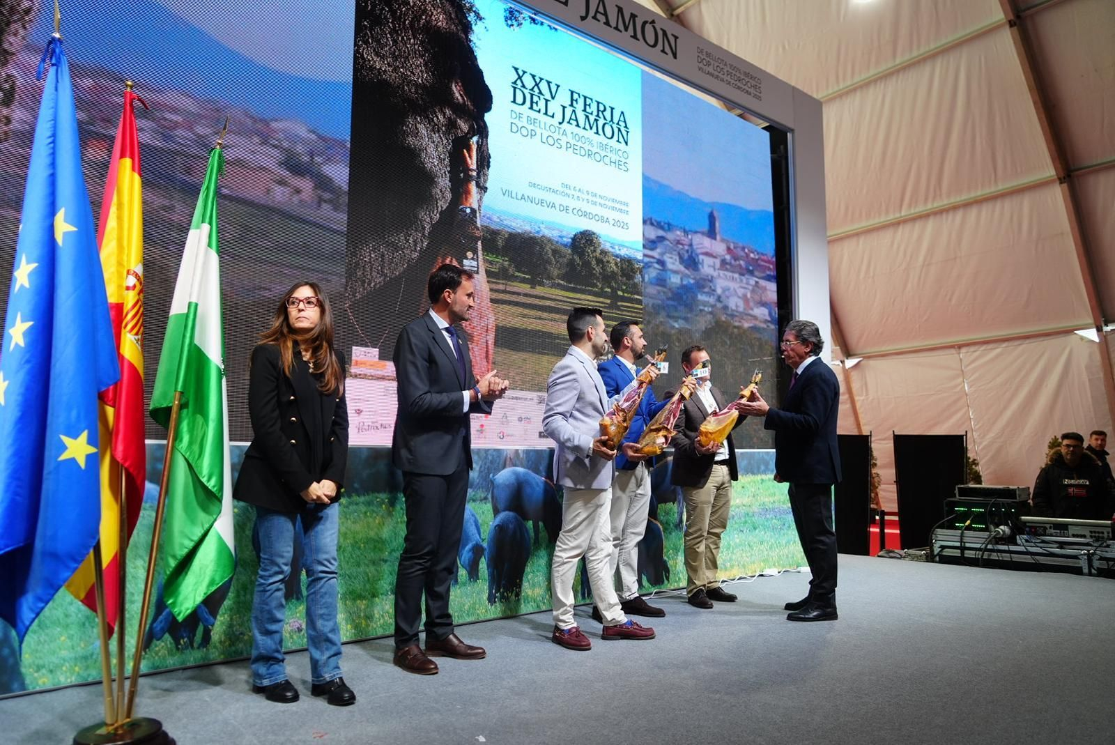 El concurso del mejor jamón 100% ibérico de Los Pedroches