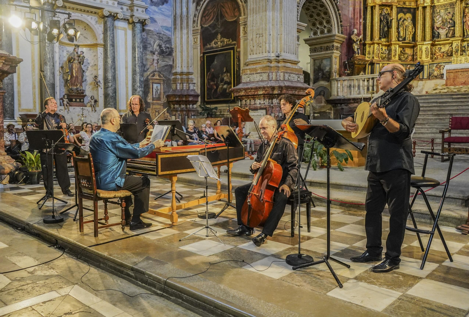 Así ha sido la actuación de Al Ayre Español en el Monasterio de San Jerónimo
