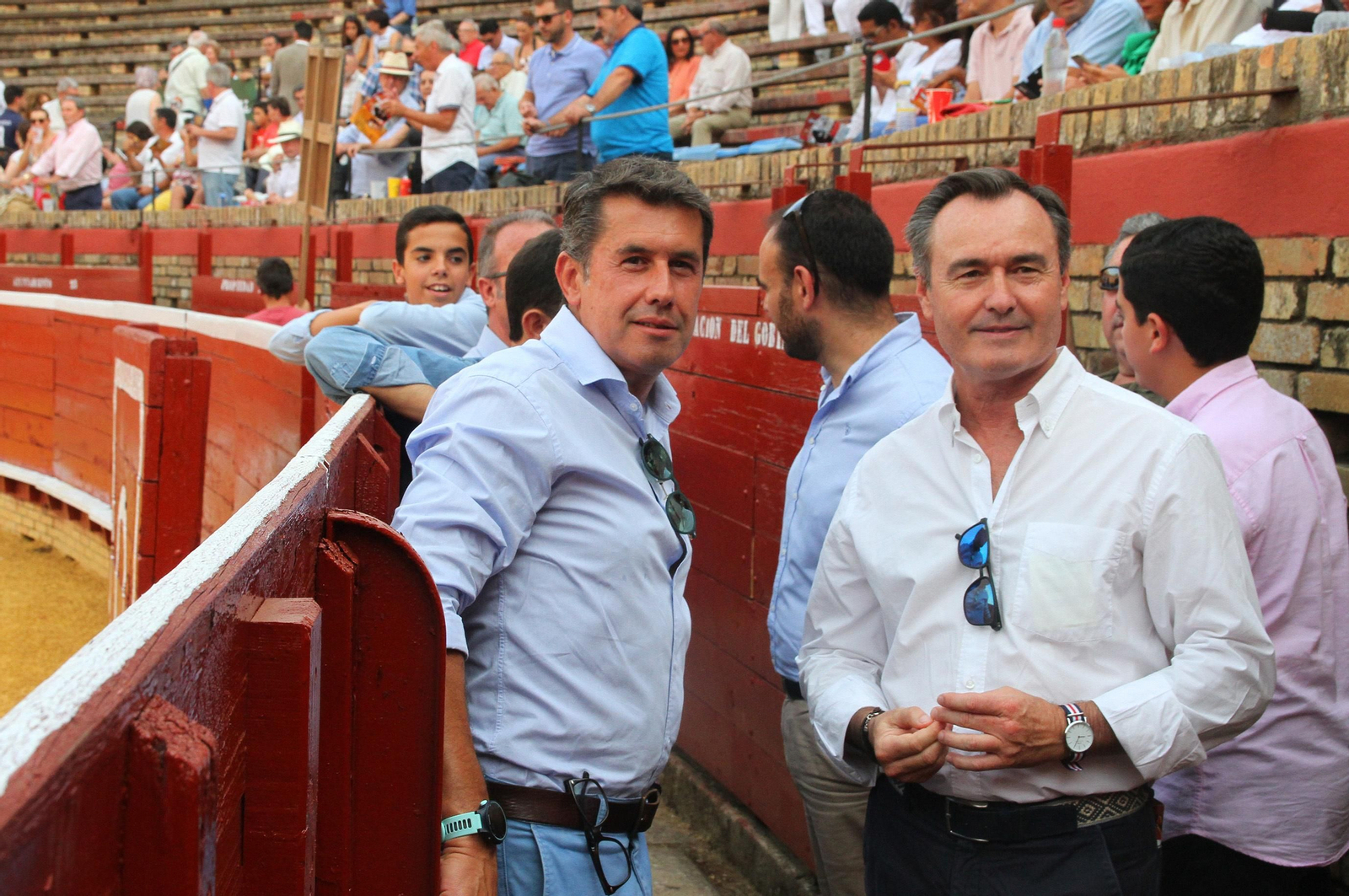 Faena de Emilio Silvera en la novillada de la Plaza de La Merced