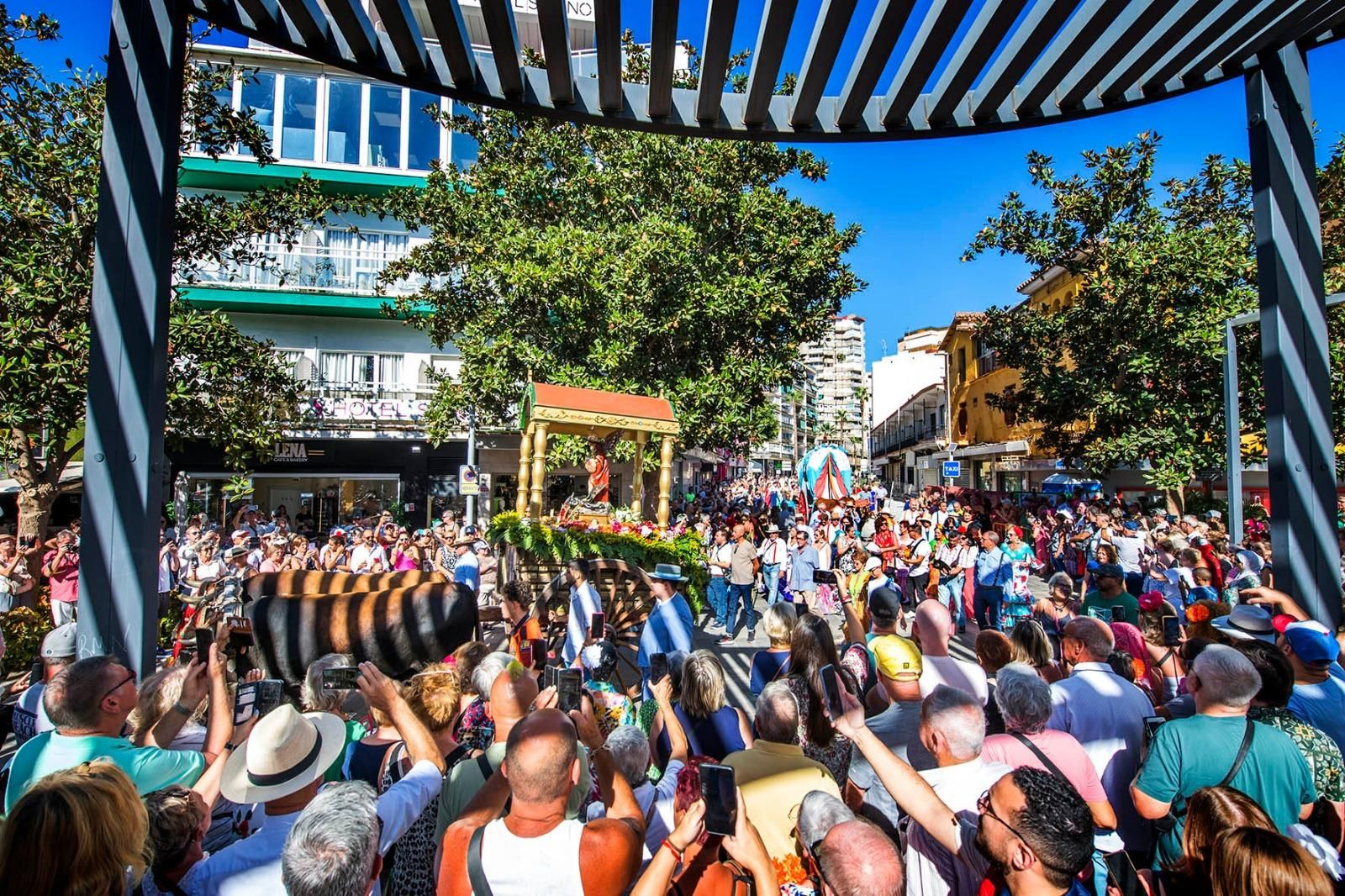La Romería de la Feria de San Miguel en una imagen de archivo. La Romería de la Feria de San Miguel en una imagen de archivo.