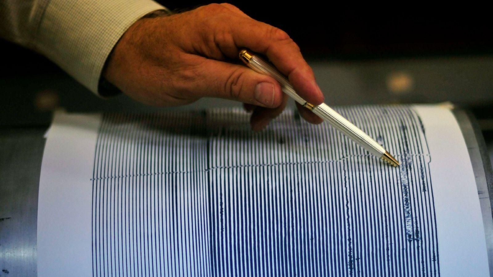 Sismógrafo registrado un terremoto