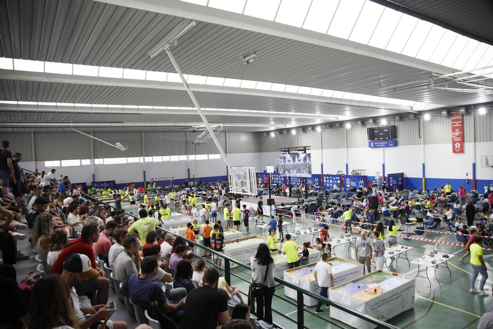 Las imágenes del World robot olympiad en Huércal de Almería