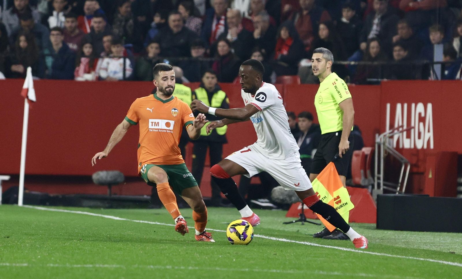 Las mejores imágenes dep partido Sevilla Valencia