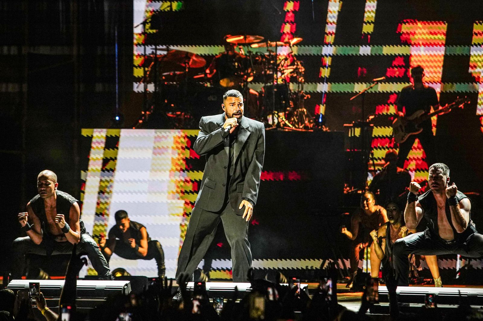 Ricky Martin hace vibrar a su público en la Plaza de Toros