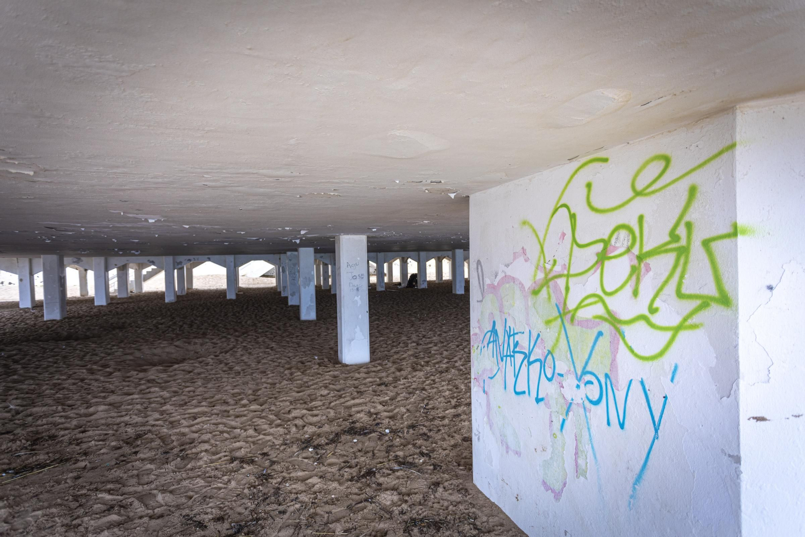 Mal estado del Balneario de la Palma