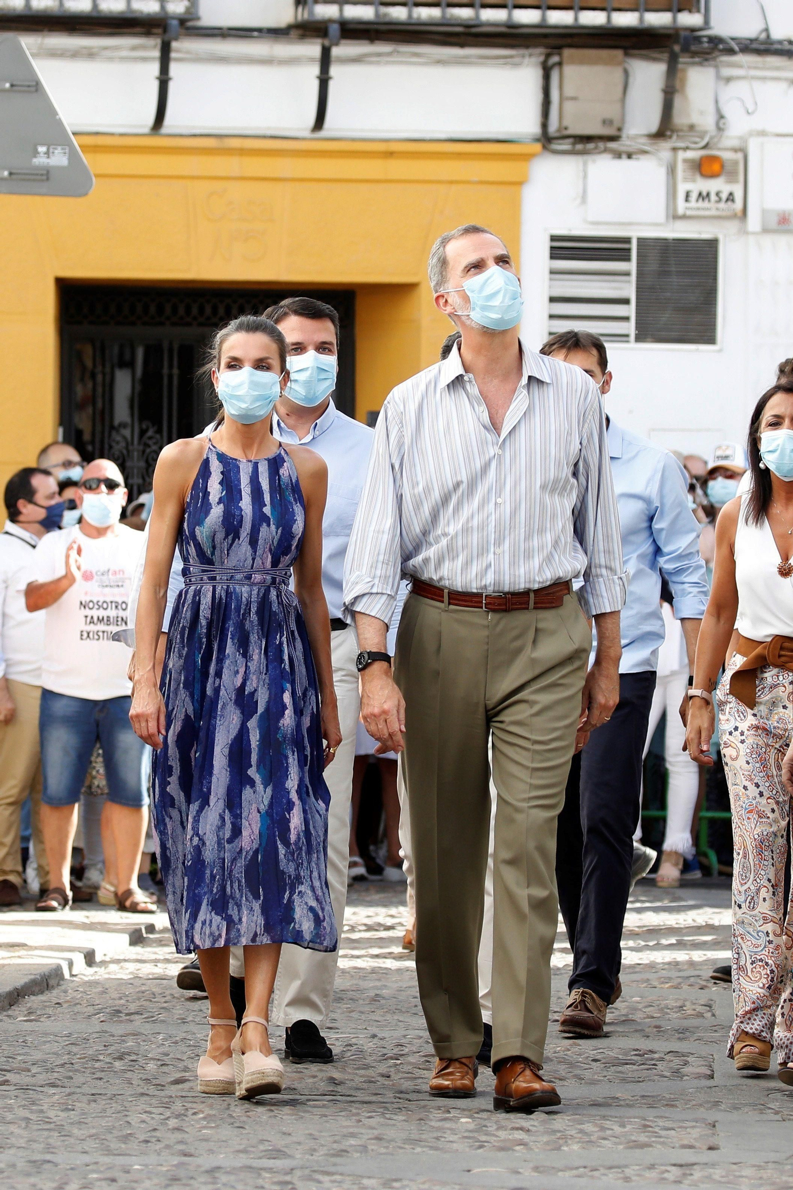 La visita de los Reyes de España a Córdoba, en imágenes