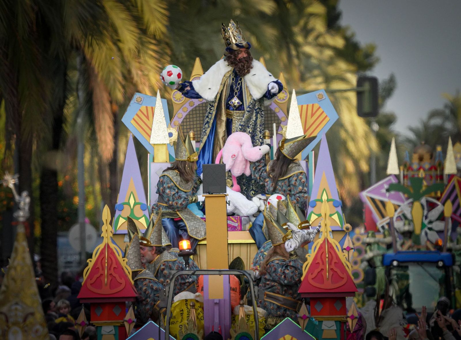 Imágenes de la cabalgata de Reyes Magos en Jerez