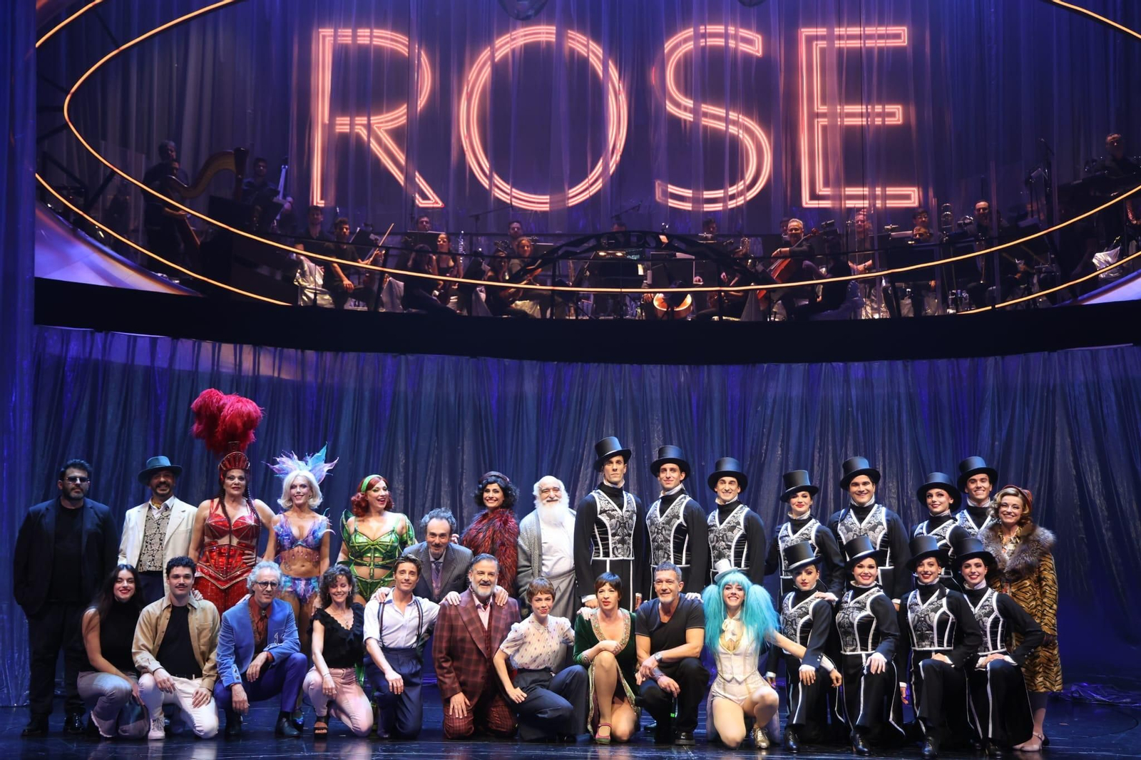 'Gypsy', el nuevo musical de Antonio Banderas en Málaga, en imágenes