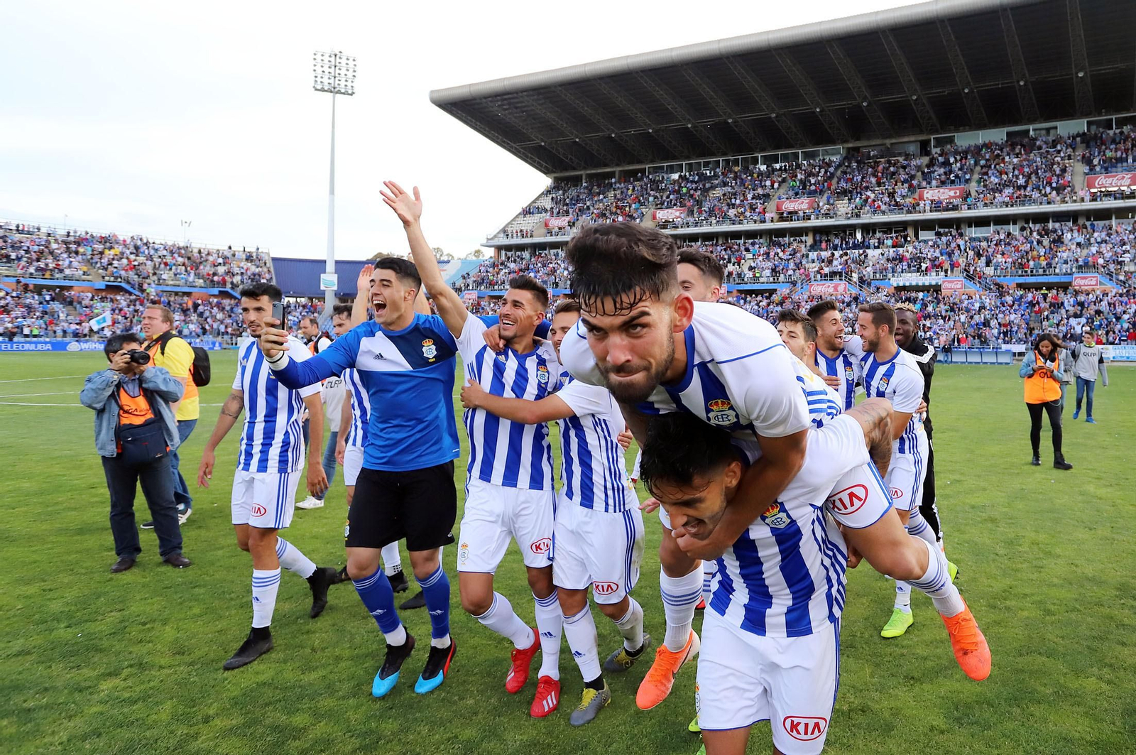 Imágenes del Recreativo de Huelva - Villanovense