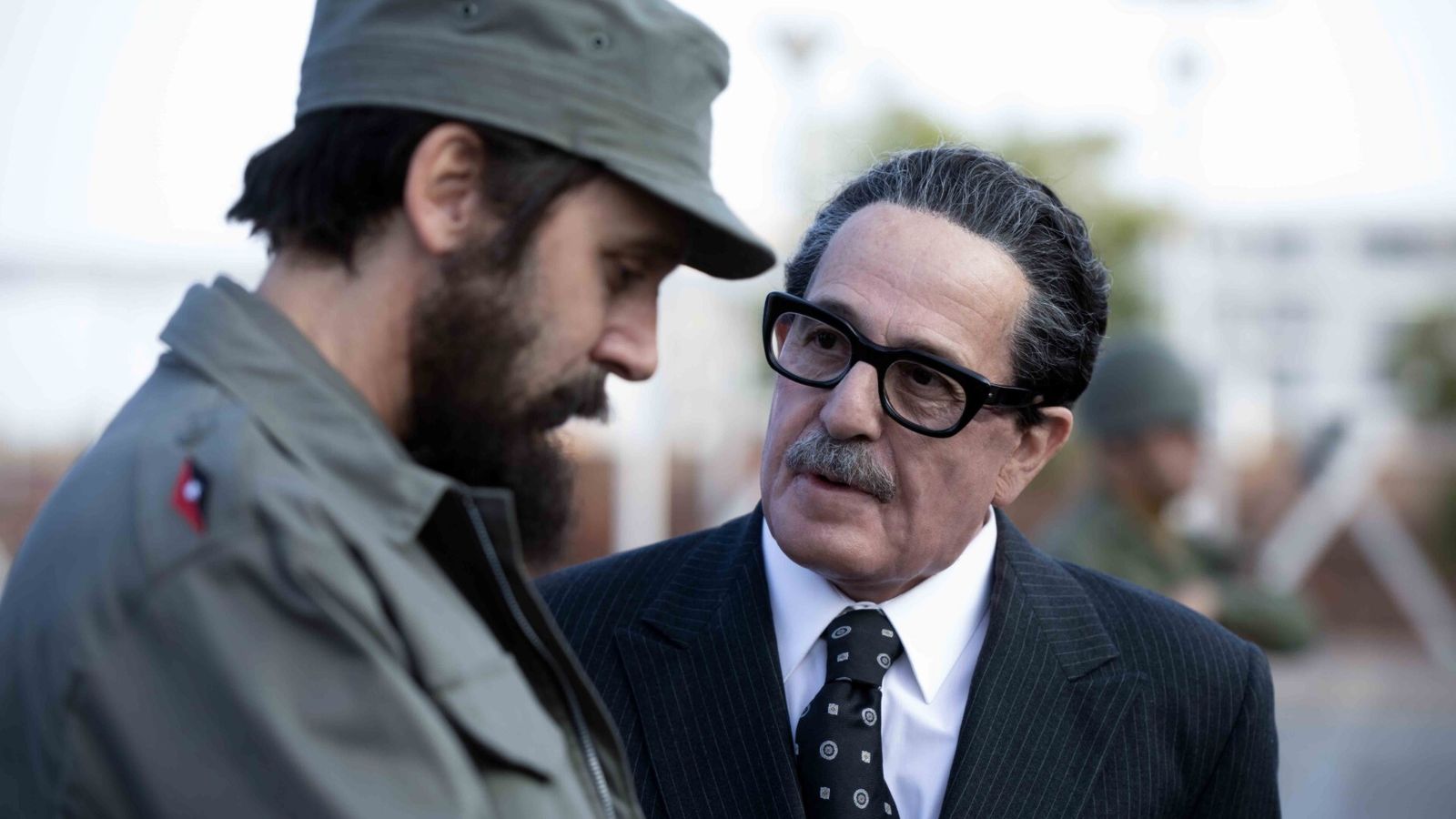 Fidel Castro y Salvador Allende en la serie 'Los mil días de Allende'