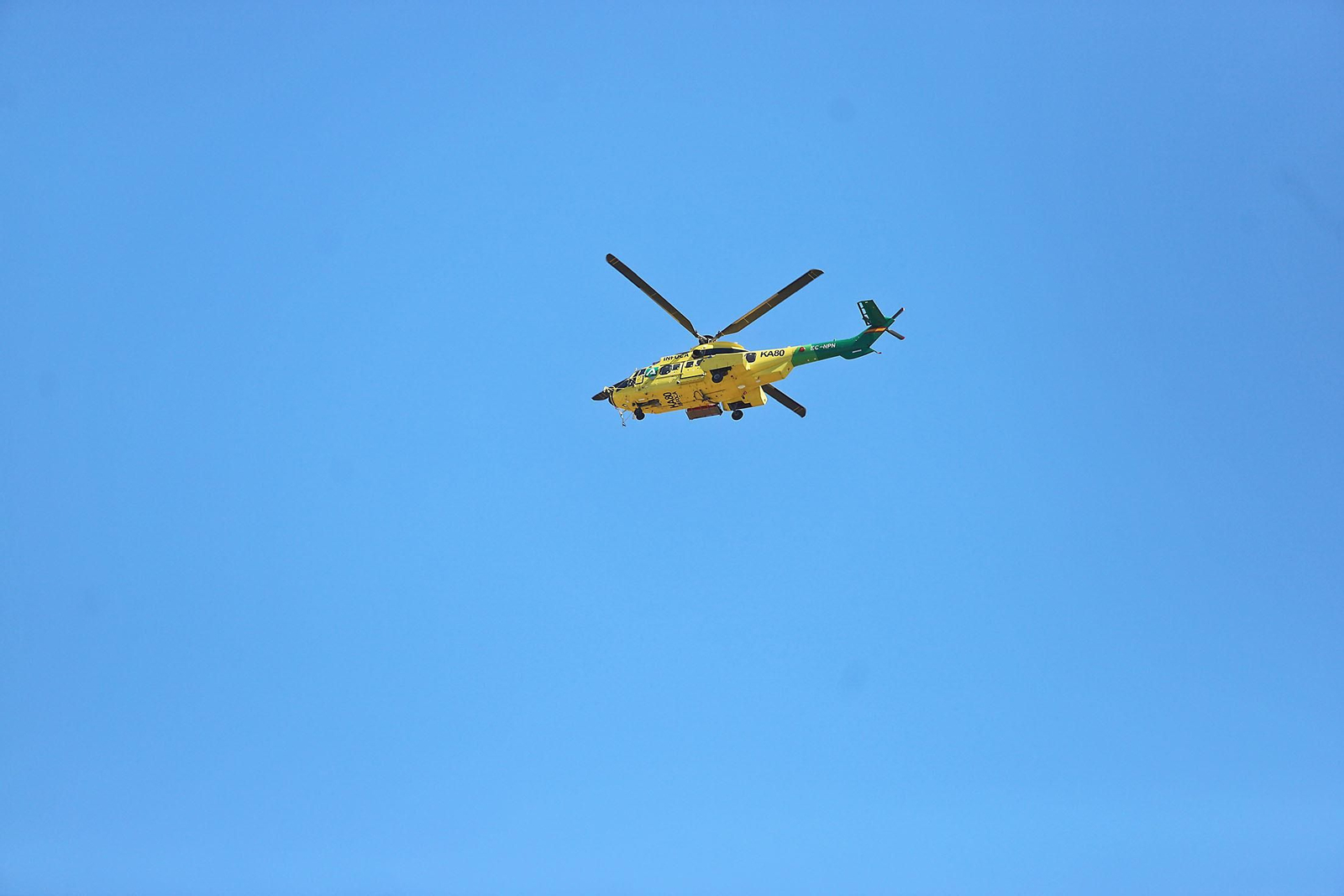 Imágenes del simulacro de incendio forestal que la Junta organiza en Aljaraque