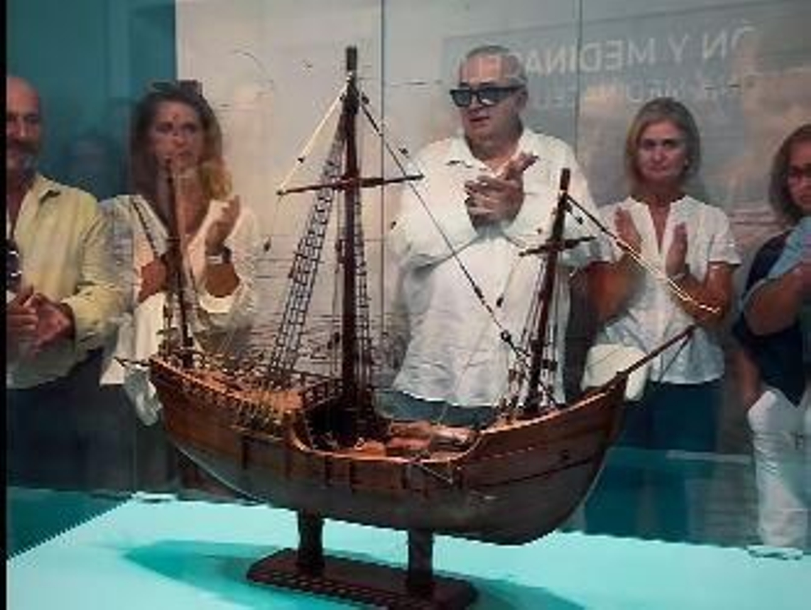 La réplica de la carabela La Pinta,  que ya se puede visitar en el Museo de Cargadores a Indias.