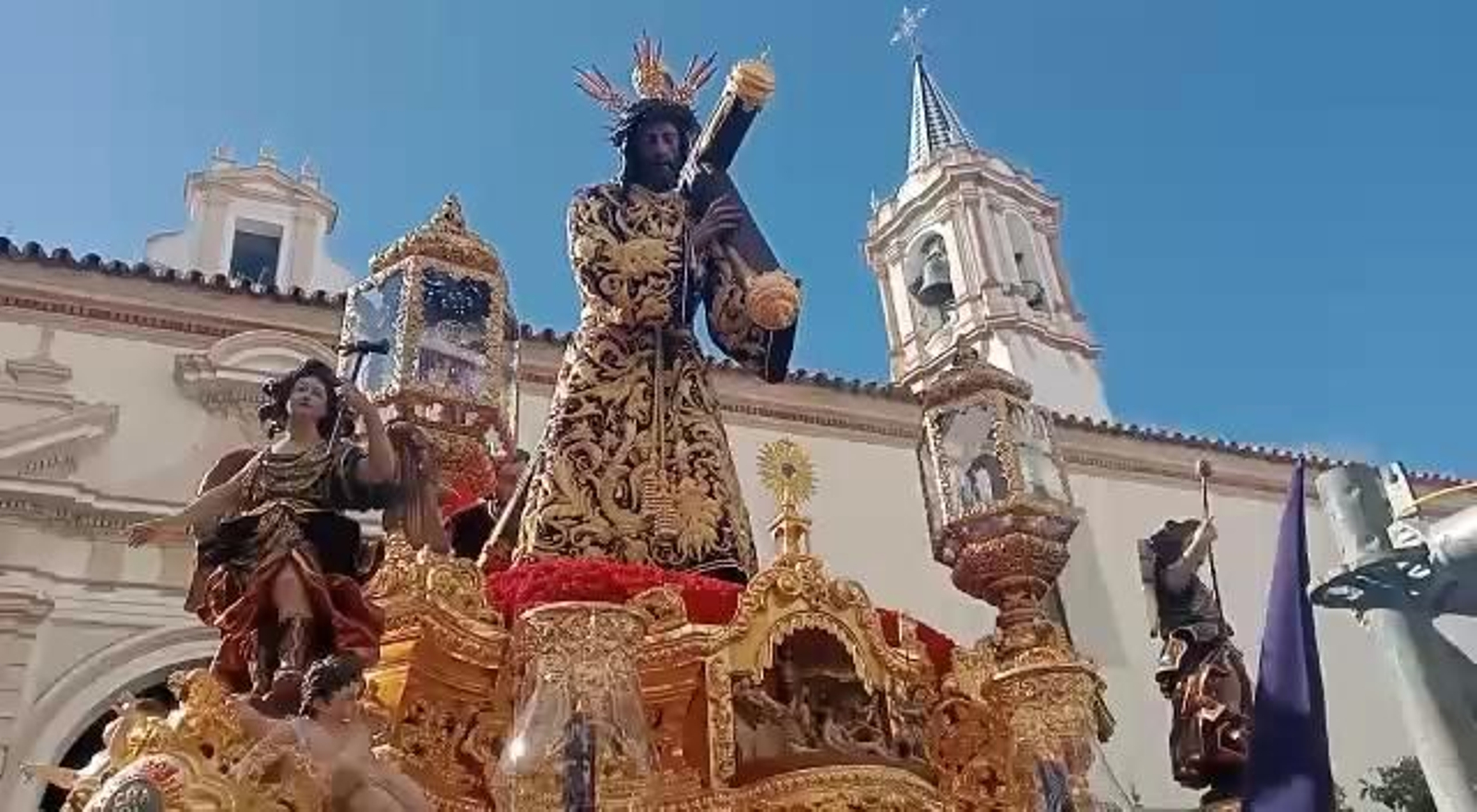 El Nazareno a su entrada en la Concepción. El Nazareno a su entrada en la Concepción.