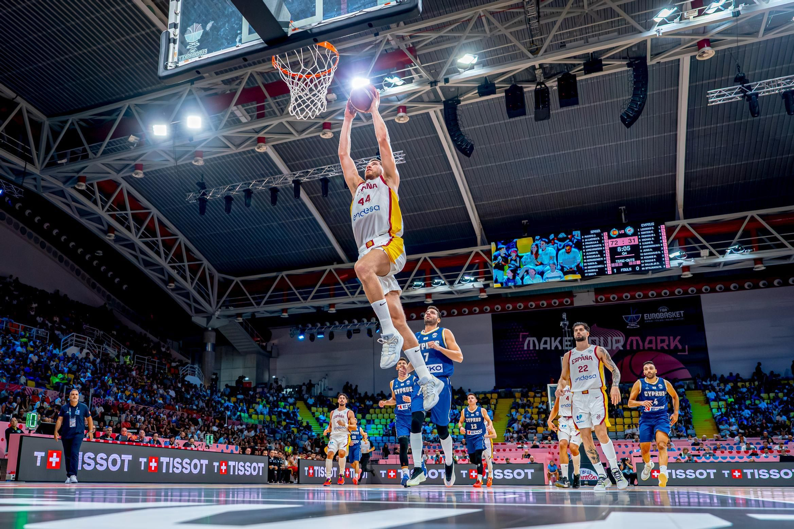 Las fotos del Chipre - España de baloncesto
