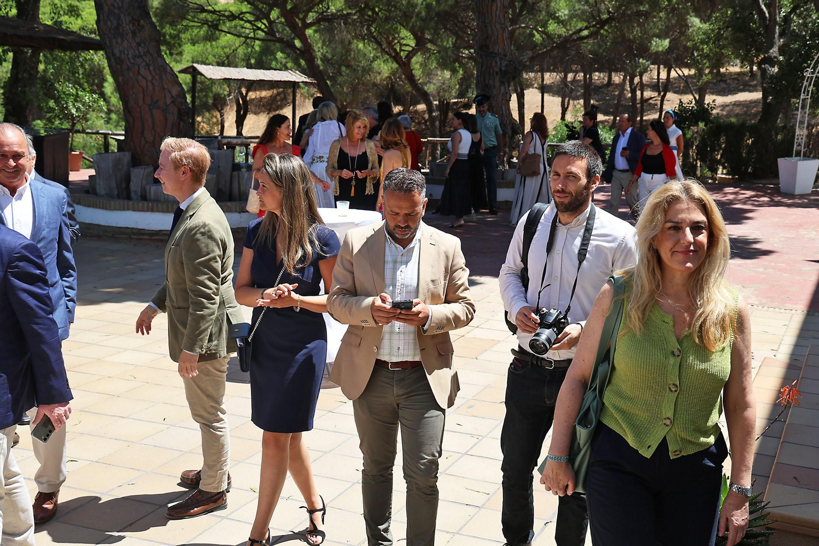 Imágenes de los invitados al acto de entrega del VI Premio Reconocimiento Andaluz a Carolina Marín