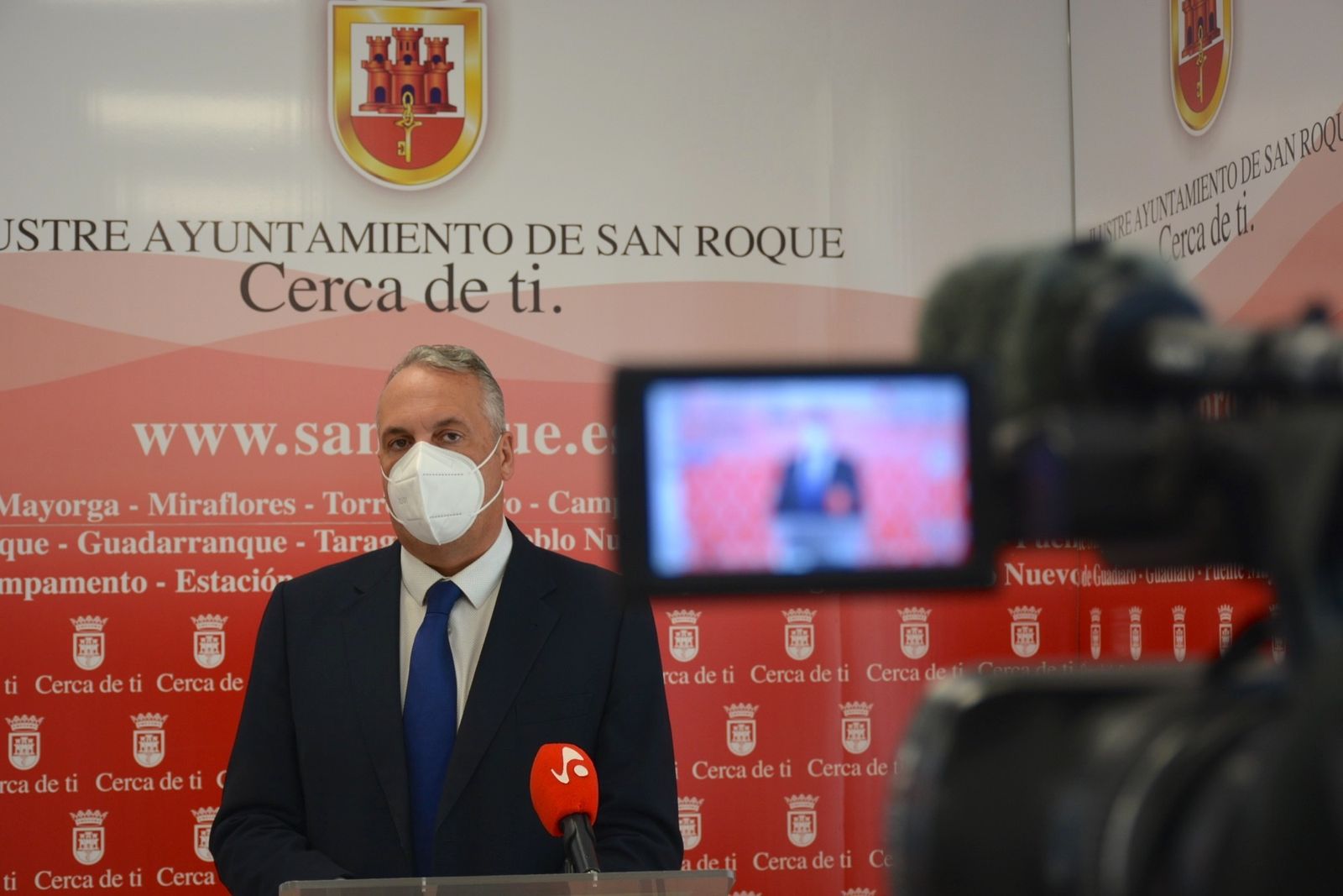 Juan Carlos Ruiz Boix, alcalde de San Roque.