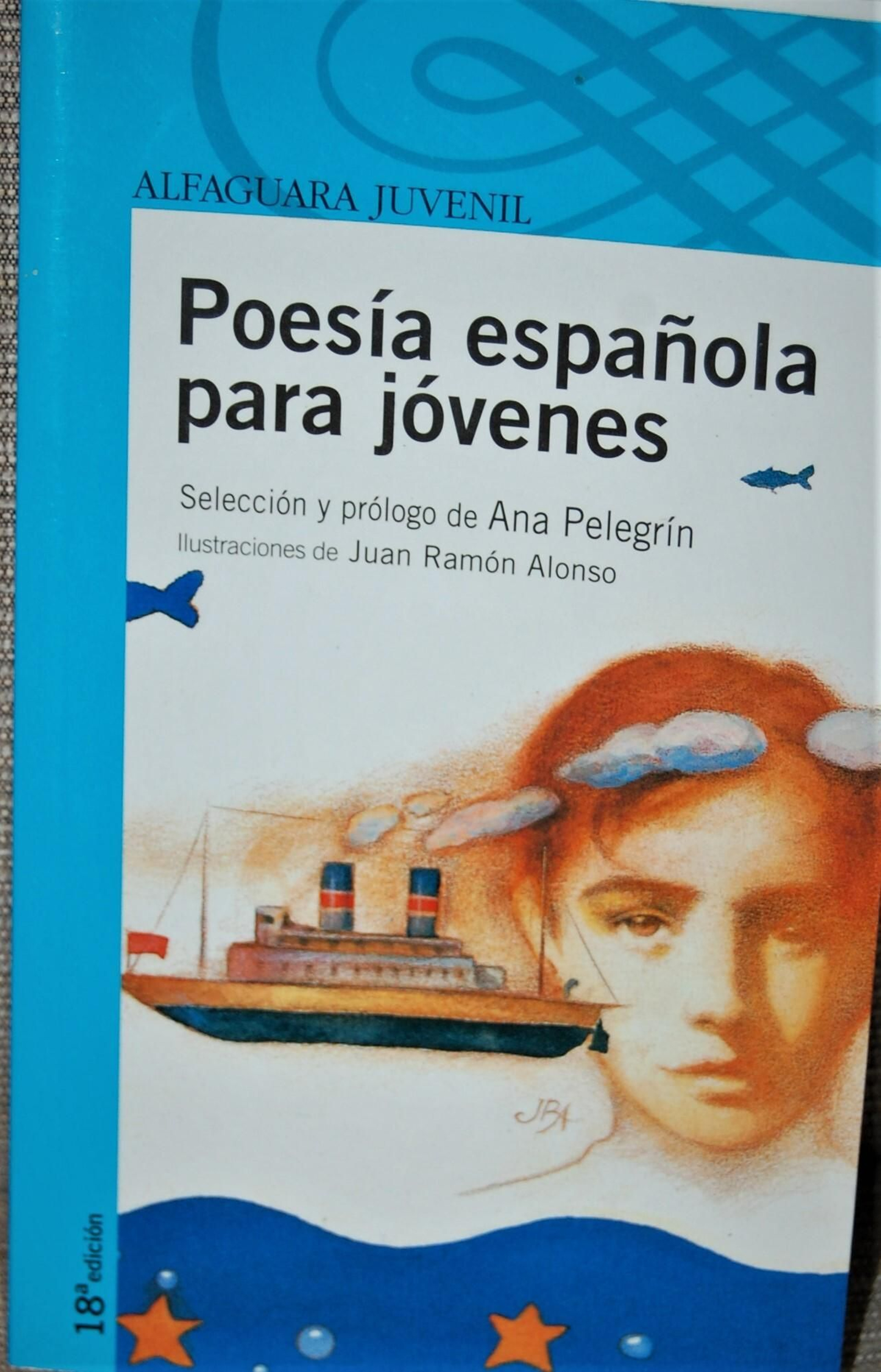 Libro 'Poesía española para jóvenes'