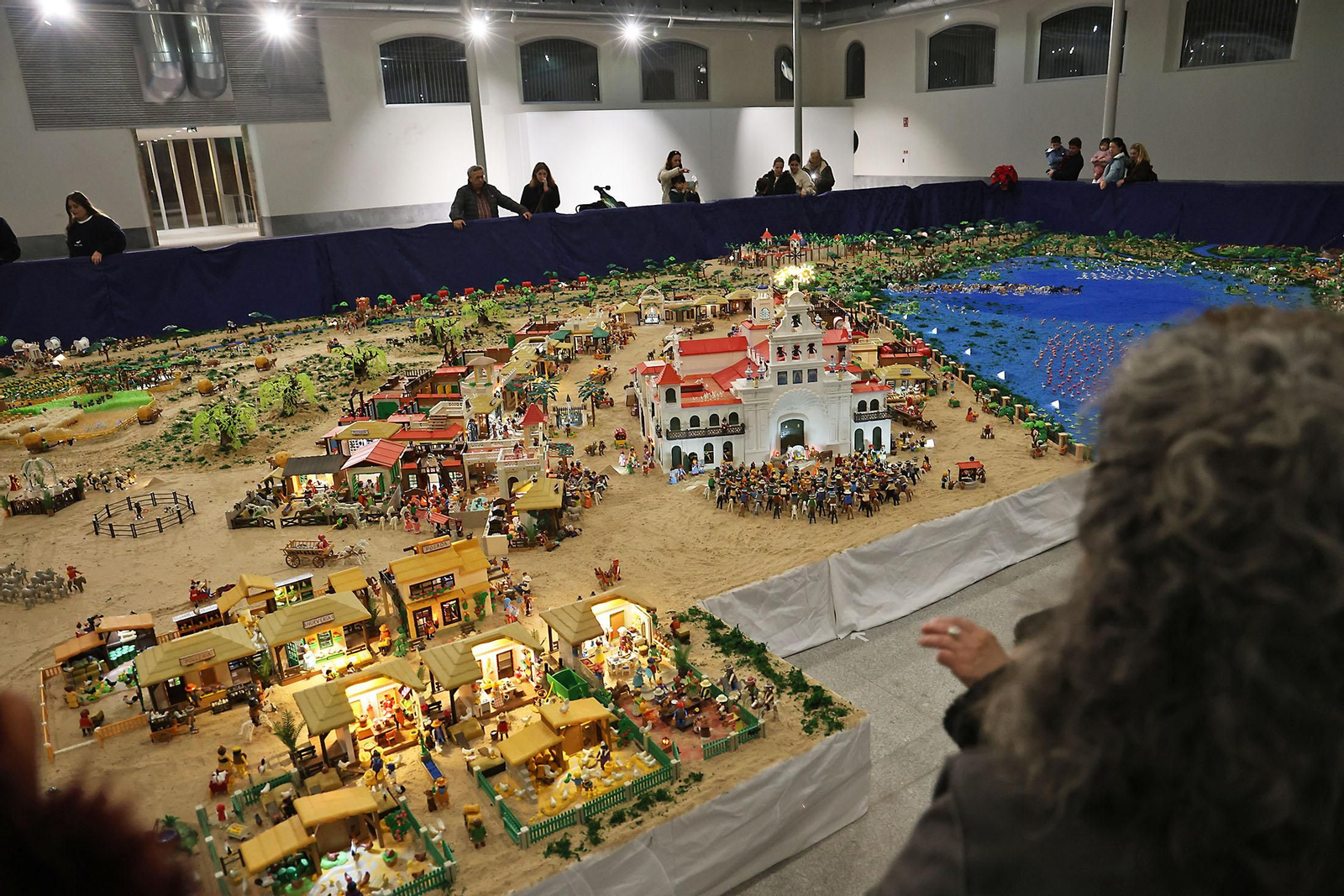 Imágenes del Belén de Playmobil más grande del mundo dedicado al Rocío