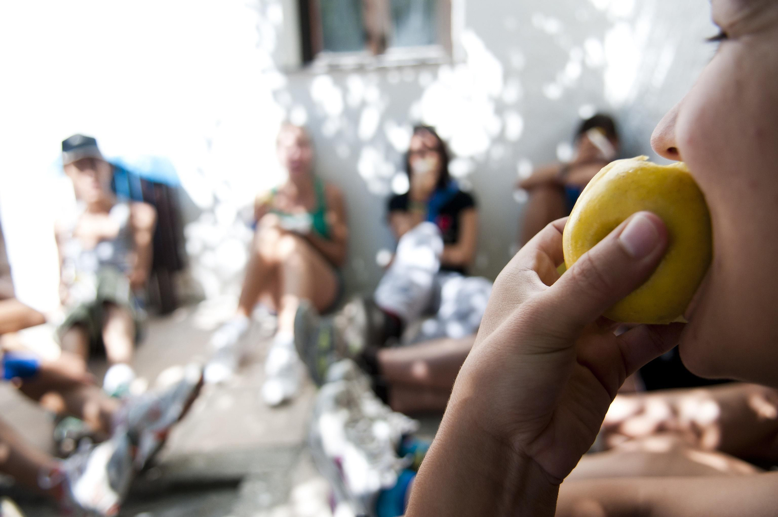 Imagen de archivo de un campamento de verano de Adaner.